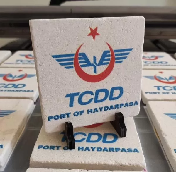 Doğal Taş Limra Bardak Altlığı